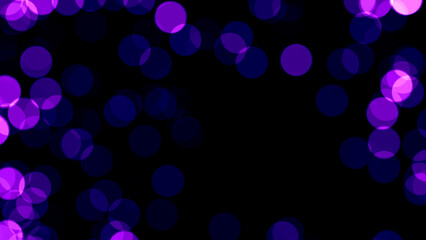 Abstract Violet Bokeh Background Image