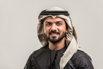 Arabian man with traditional dress