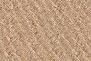 artistic background: light brown linen canvas, close