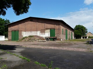 Altes Stallgebäude aus DDR-Zeiten © SiRo