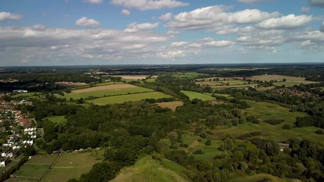 Norwich Countryside View Drone