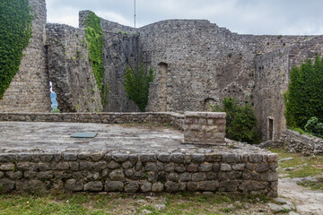 Fototapeta na wymiar Fortress at an ancient settlement Stari Bar, Montenegro