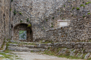 Fortress of an ancient settlement Stari Bar, Montenegro