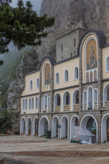 Fototapeta na wymiar View of Ostrog monastery, Montenegro
