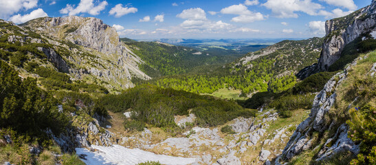 Fototapeta na wymiar Landscape of Durmitor national park, Montenegro.