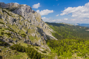 Landscape of Durmitor national park, Montenegro.