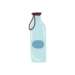 water bottle with label vector design