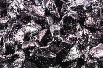 titanium metal alloy, light and resistant industrial metal used in the industry.