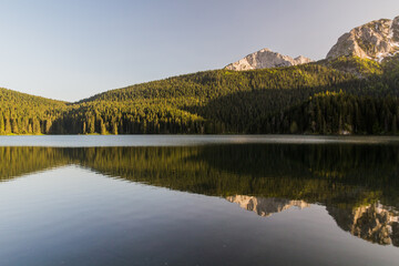 Crno jezero lake in Durmitor mountains, Montenegro