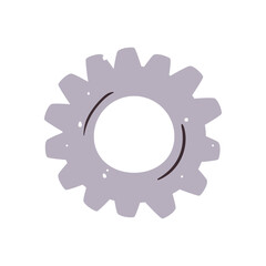 gear icon isolated vector design