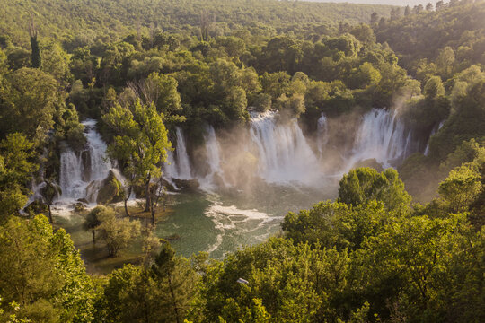 Kravica waterfalls in Bosnia and Herzegovina