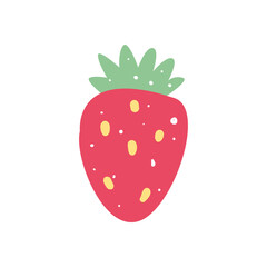 Fototapeta premium strawberry fruit isolated vector design