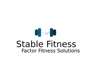 stable fitness logo design
