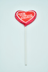 corazon y chocolate