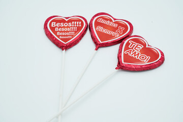 corazon y chocolate