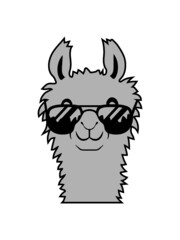 Sonnenbrille Alpaka Cool  © Style-o-Mat-Design