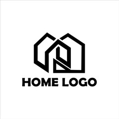 Home logo design inspiration vector template