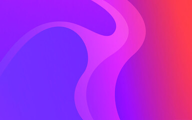 abstract gradient background with waves