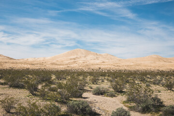 Kelso Dunes in Mojave National Preserve, California