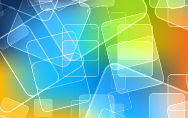 Abstract technology background Hi-tech communication concept innovation background illustration