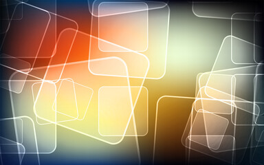 Naklejka premium Abstract technology background Hi-tech communication concept innovation background illustration