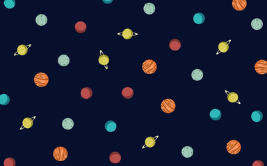 pattern with planets