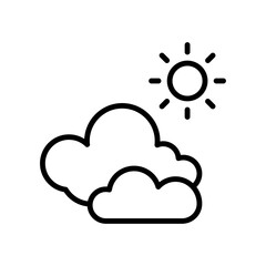 cloudy icon design vector template