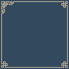The Japanese Indigo Porcelain Style Background