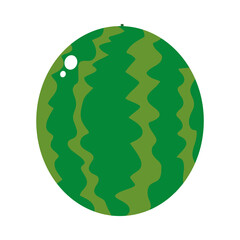watermelon fruit icon, colorful design