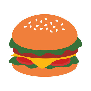 hamburger icon image, colorful design