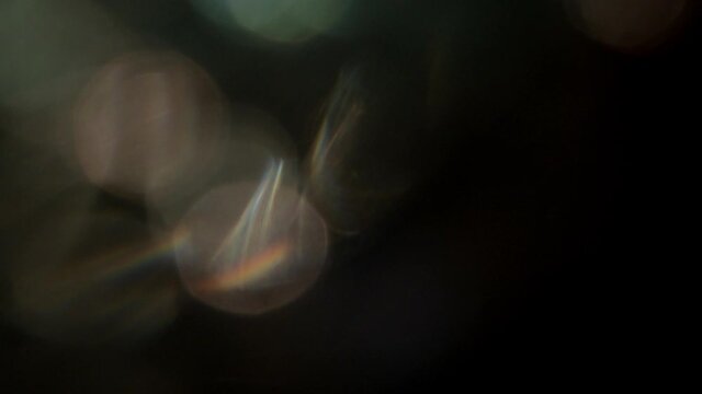 realistic bokeh caustic light for editing and compositing