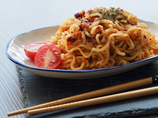한국음식 비빔국수