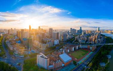 Obraz premium Urban scenery of Huizhou City, Guangdong Province, China