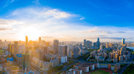 Urban scenery of Huizhou City, Guangdong Province, China