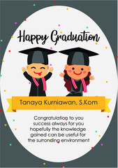 greeting card for graduation one models
