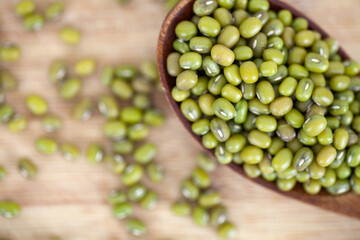 A spoonful of mung bean Cereals