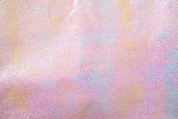 Gift wrapper with pink glitter