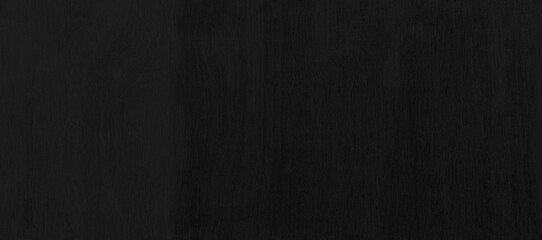 Panorama of Black vintage wooden table top pattern texture and seamless background