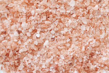 pink crystals of himalaya salt