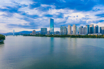 Urban scenery of Huizhou City, Guangdong Province, China