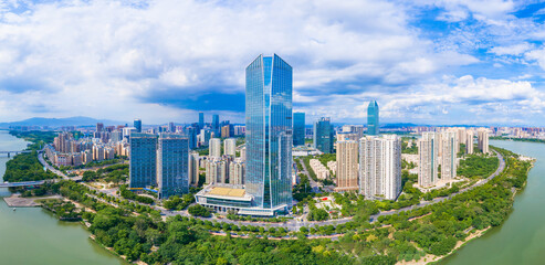 Urban scenery of Huizhou City, Guangdong Province, China