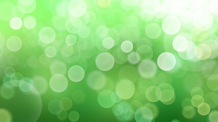 Obraz premium Abstract background green blur gradient with bright clean and bokeh 