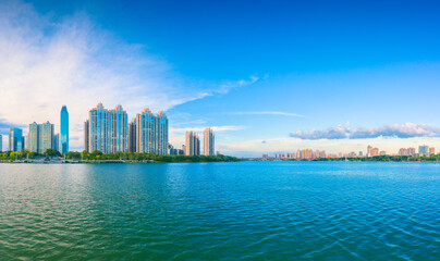 Obraz premium Urban scenery of Huizhou City, Guangdong Province, China