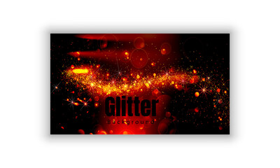 Celebration glitter background design. Banner design

