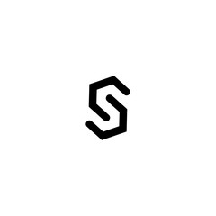 Letter S logo design template