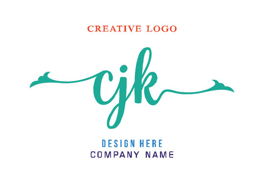 CJK  lettering logo is simple, easy to understand and authoritative