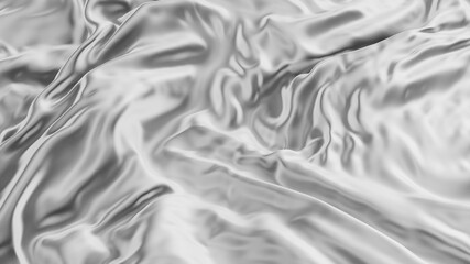 White Silk Background Texture
