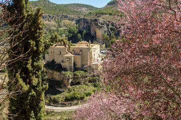 Old restored convent of Cuenca, Spain
