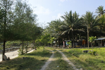 Fototapeta premium coastal village