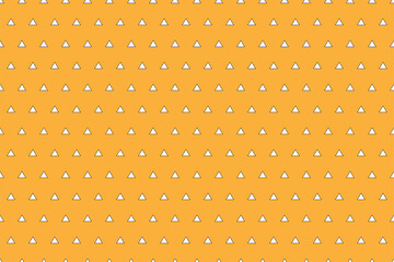 Abstract. triangle seamless pattern on yellow background. design for pillow, print, fashion, clothing, fabric, gift wrap, mask face. Vector.